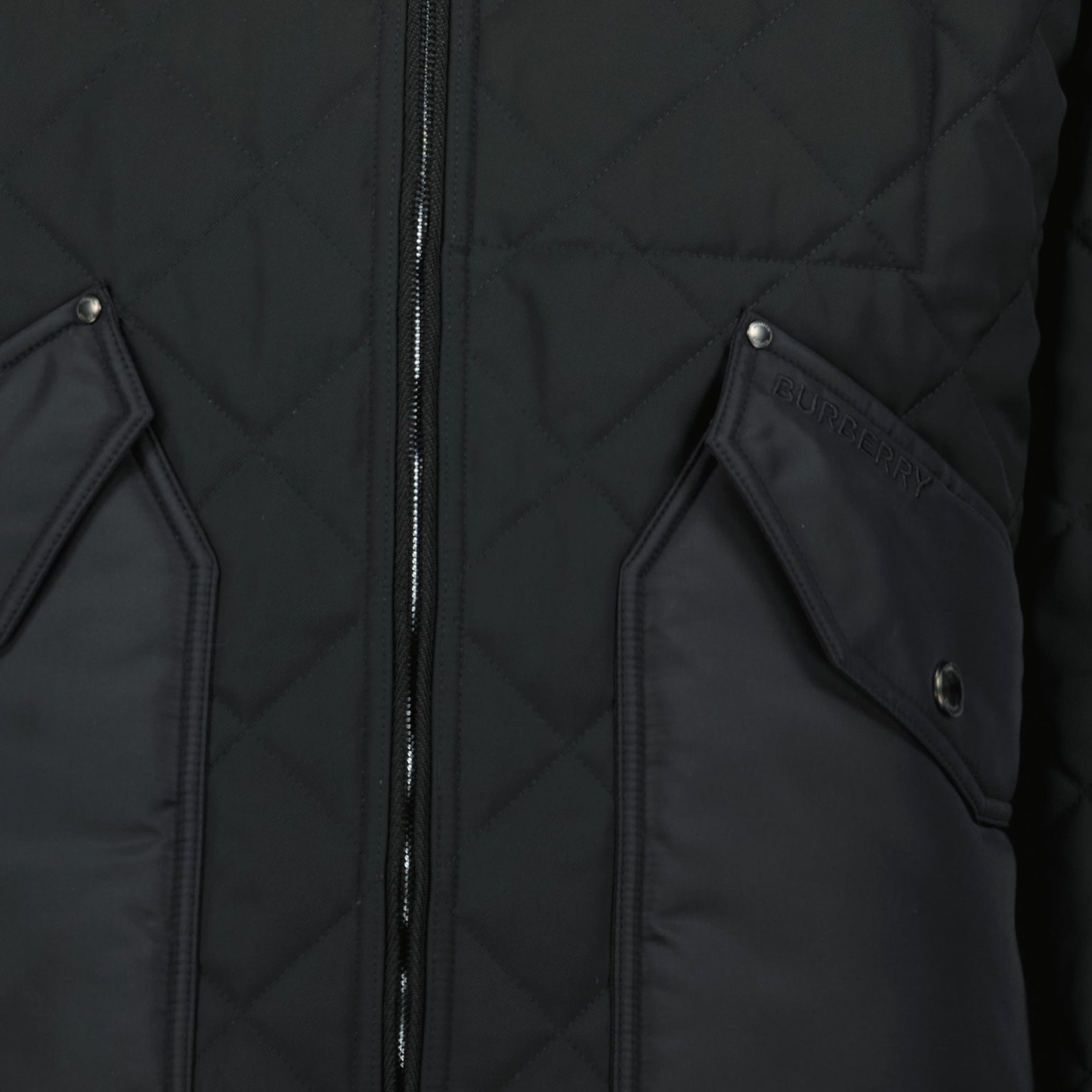 Jackets Quilted jacket Burberry Black Homme