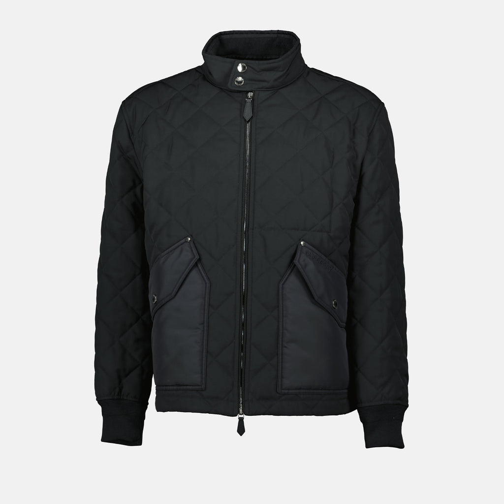 Jackets Quilted jacket Burberry Black Homme