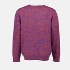 Knitwear Logo sweater Kenzo Purple Man