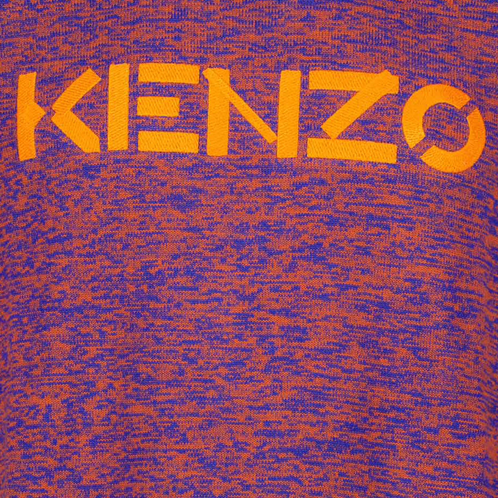 Knitwear Logo sweater Kenzo Purple Man