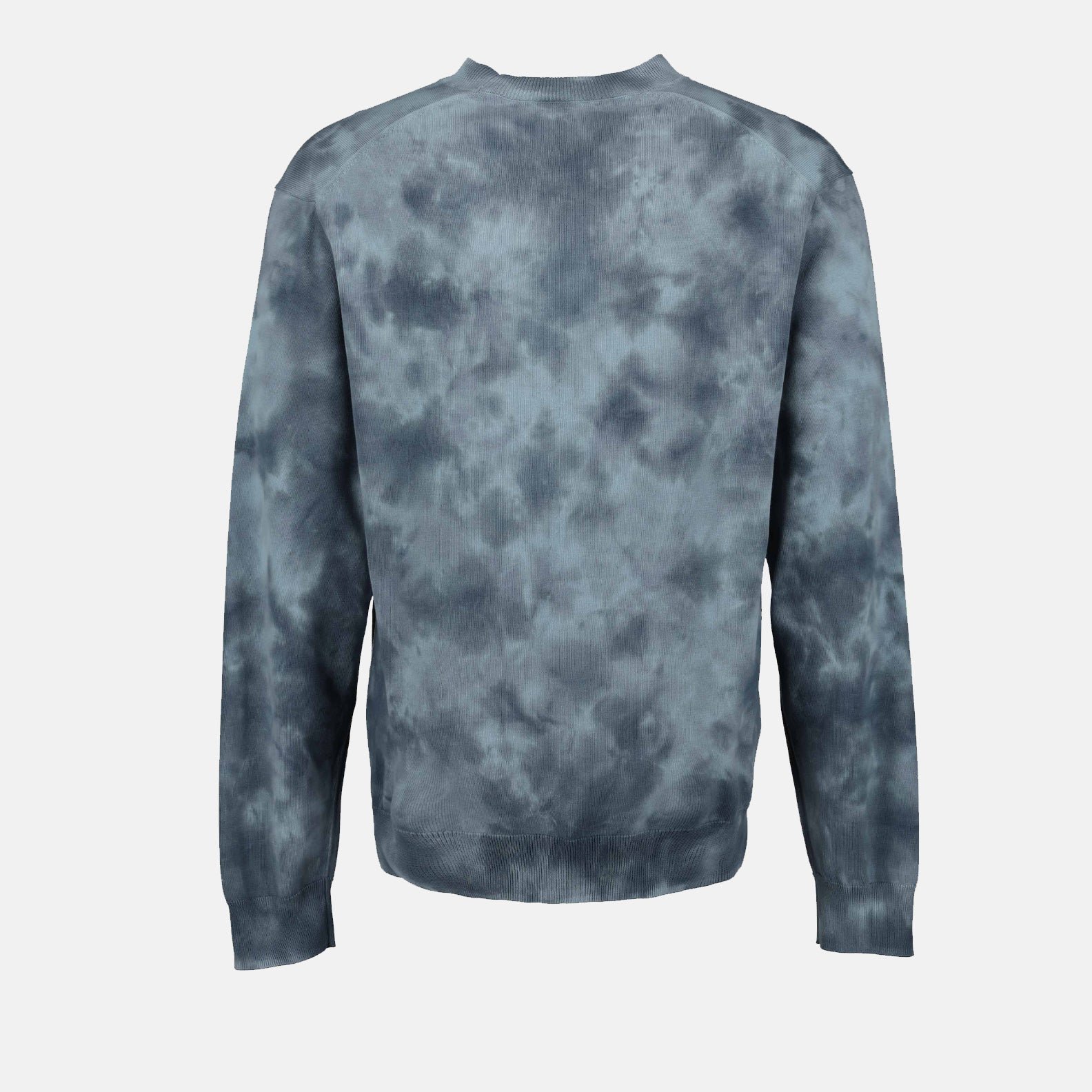 Knitwear Tie Dye Tiger Sweater Kenzo Blue Man