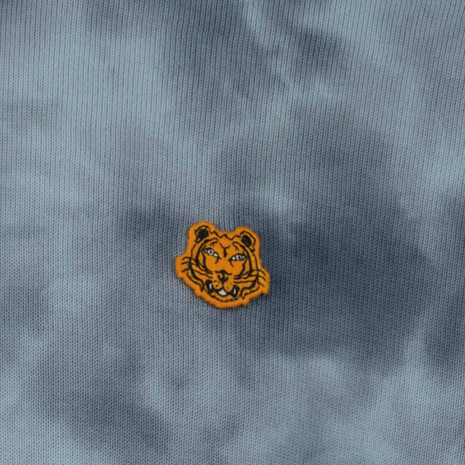 Knitwear Tie Dye Tiger Sweater Kenzo Blue Man
