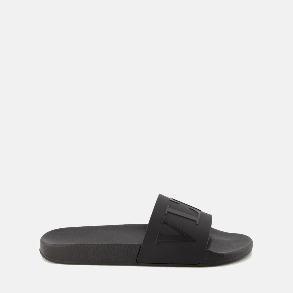 Open shoes VLTN slides Valentino Garavani Black Man