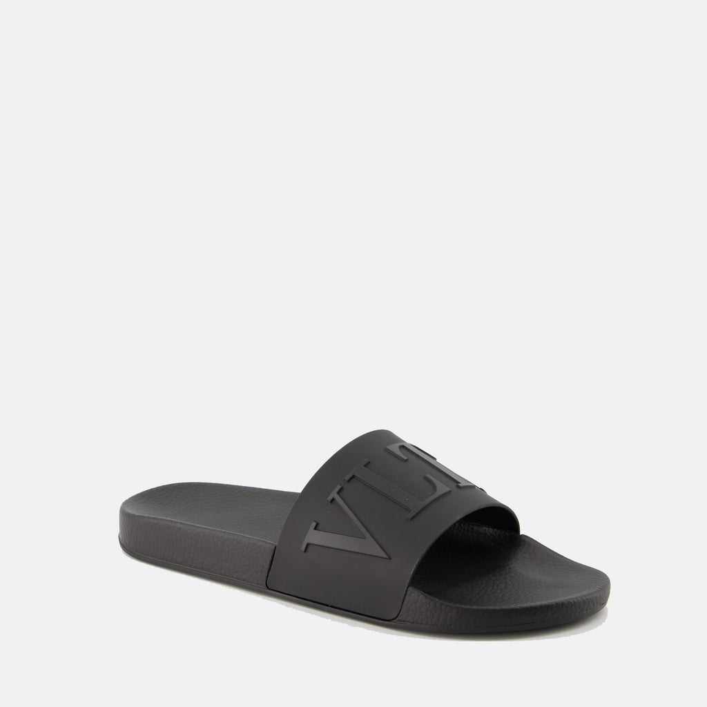 Open shoes VLTN slides Valentino Garavani Black Man