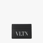 Small leather goods VLTN card holder Valentino Garavani Black Man