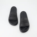 Scarpe aperte Claquettes à logo Alexander McQueen Nero Homme