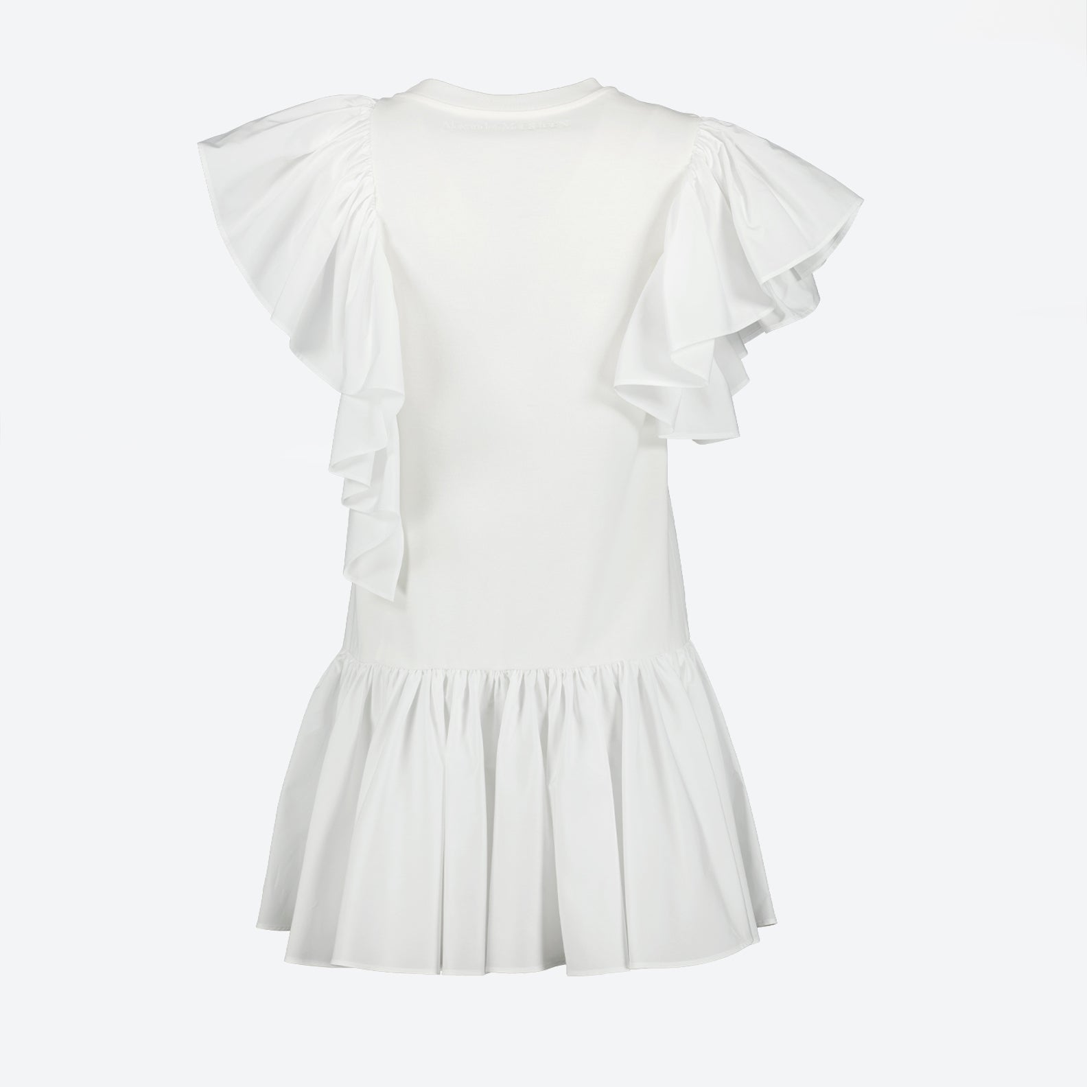 Robes Robe à volants Alexander McQueen Blanc Femme