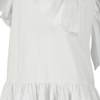 Robes Robe à volants Alexander McQueen Blanc Femme