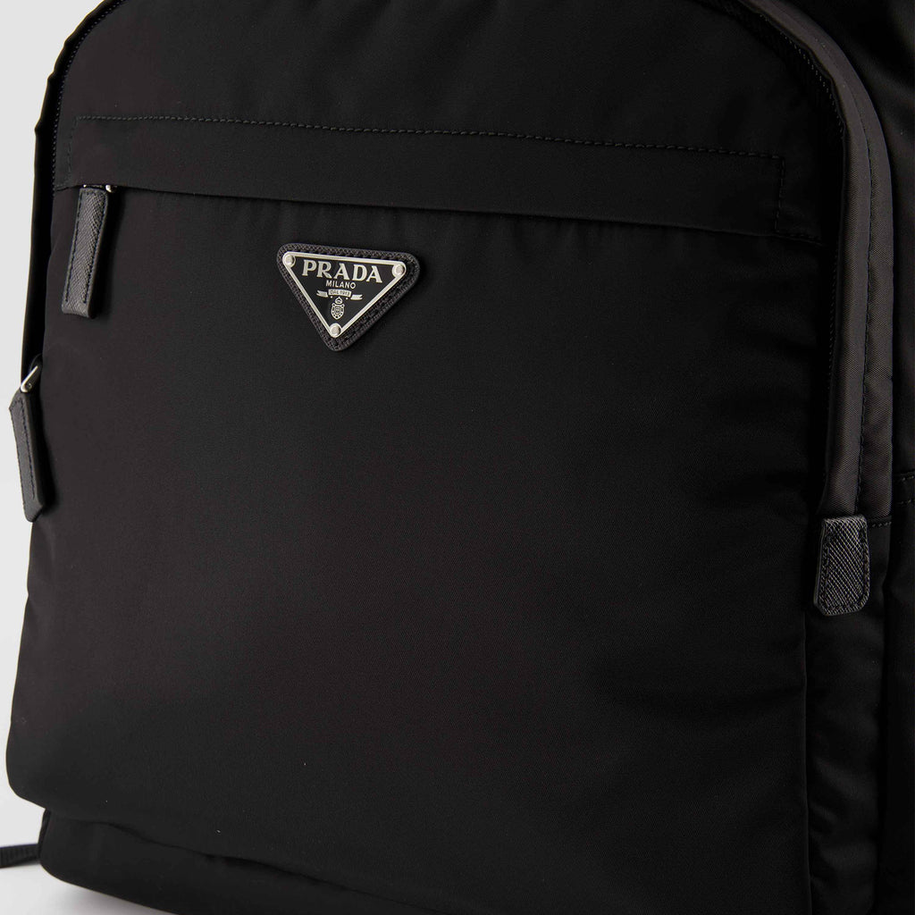 Sacs à dos Sac à dos en Re-Nylon Prada Noir Homme