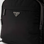 Sacs à dos Sac à dos en Re-Nylon Prada Noir Homme