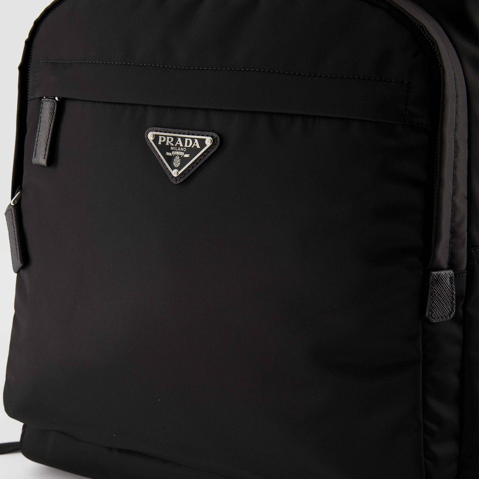 Sacs à dos Sac à dos en Re-Nylon Prada Noir Homme