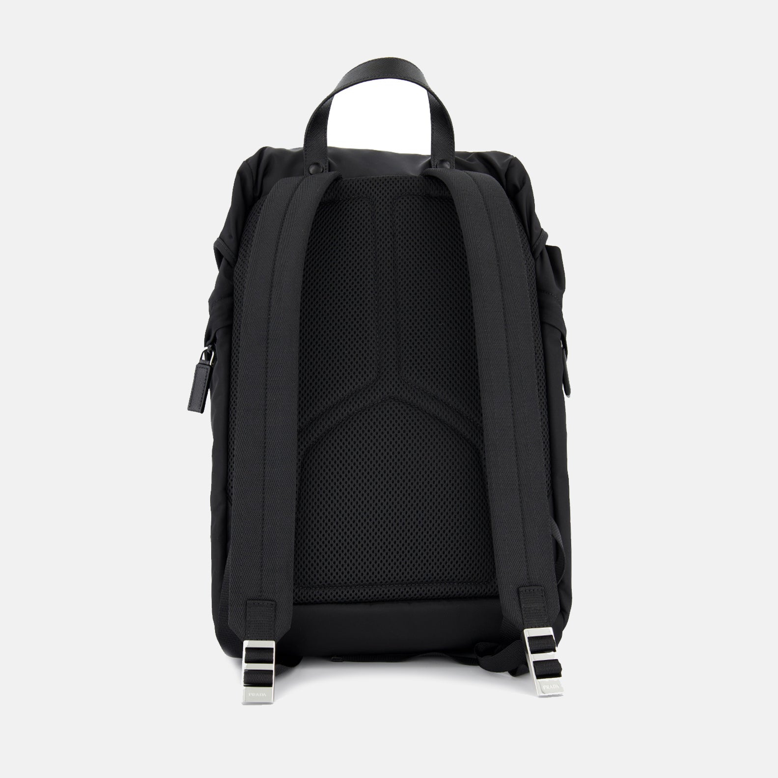 Sacs à dos Sac à dos en Re-Nylon Prada Noir Homme