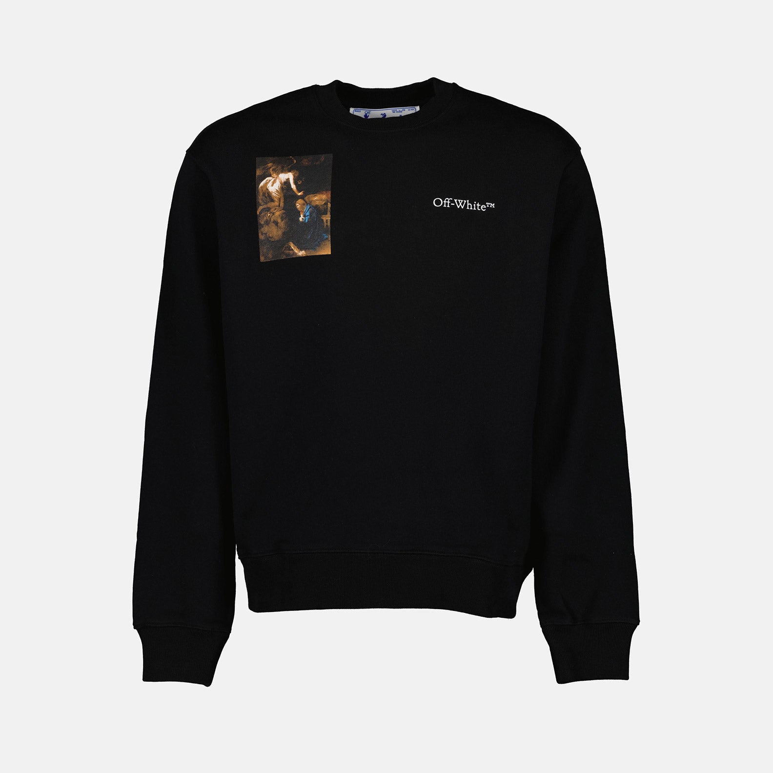 Sweatshirts Caravaggio Lute Sweater Off-White Black Man