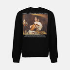 Sweatshirts Pull Caravaggio Lute Off-White Noir Homme