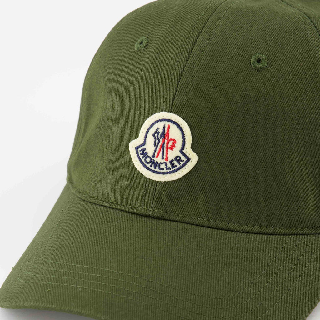 Chapéus, bonés e gorros Casquette à logo Moncler Verde Homme