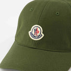 Chapéus, bonés e gorros Casquette à logo Moncler Verde Homme