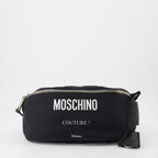 Sacs banane Sac banane à logo Moschino Noir Homme