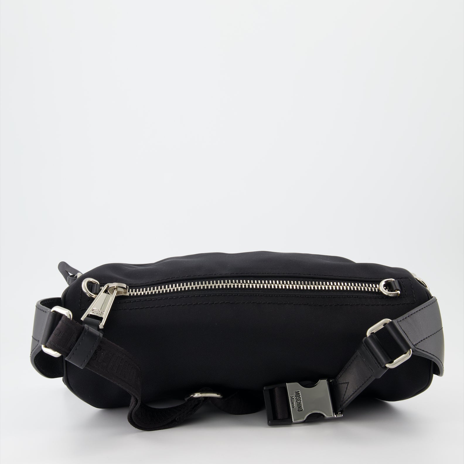 Sacs banane Sac banane à logo Moschino Noir Homme