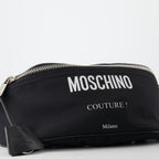 Sacs banane Sac banane à logo Moschino Noir Homme