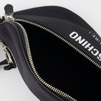 Sacs banane Sac banane à logo Moschino Noir Homme