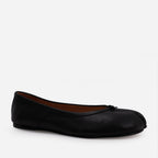 Flache schuhe Ballerines Tabi Maison Margiela Schwarz Femme