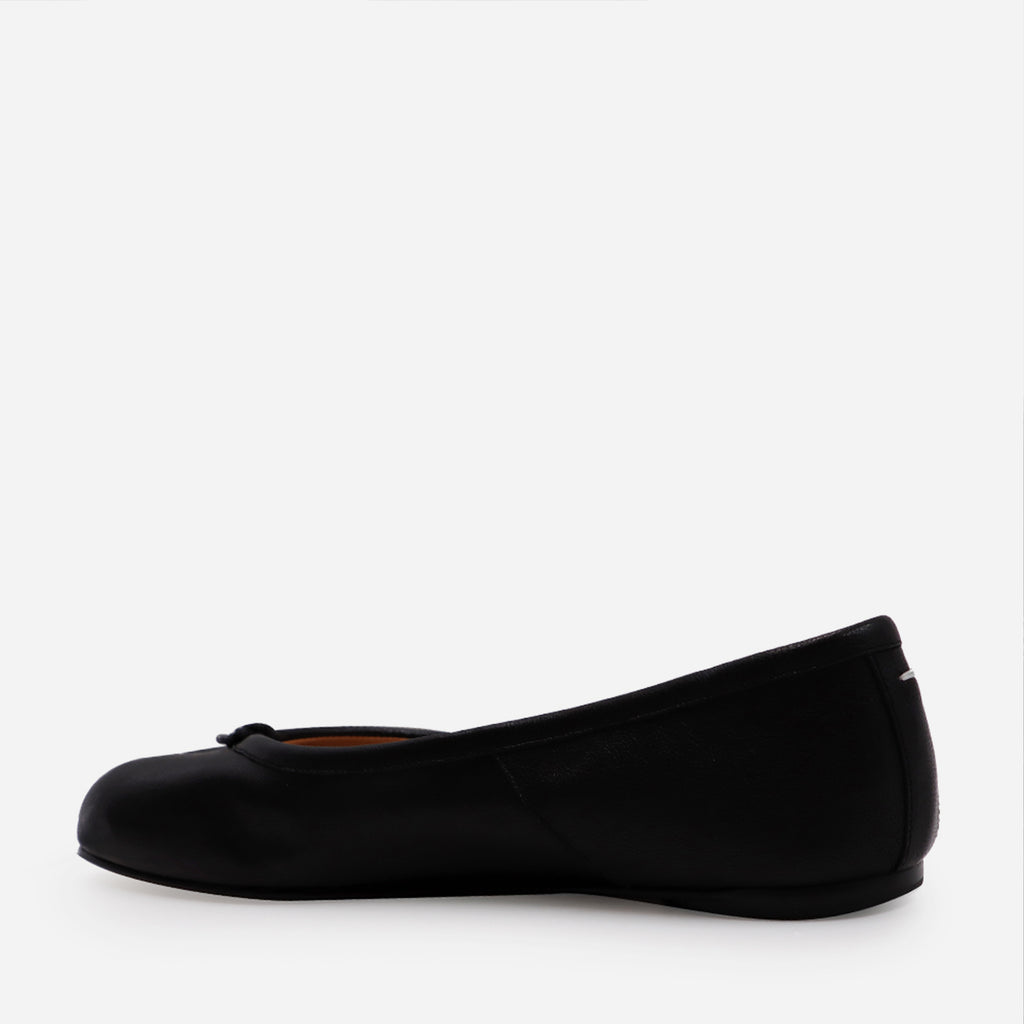 Flache schuhe Ballerines Tabi Maison Margiela Schwarz Femme