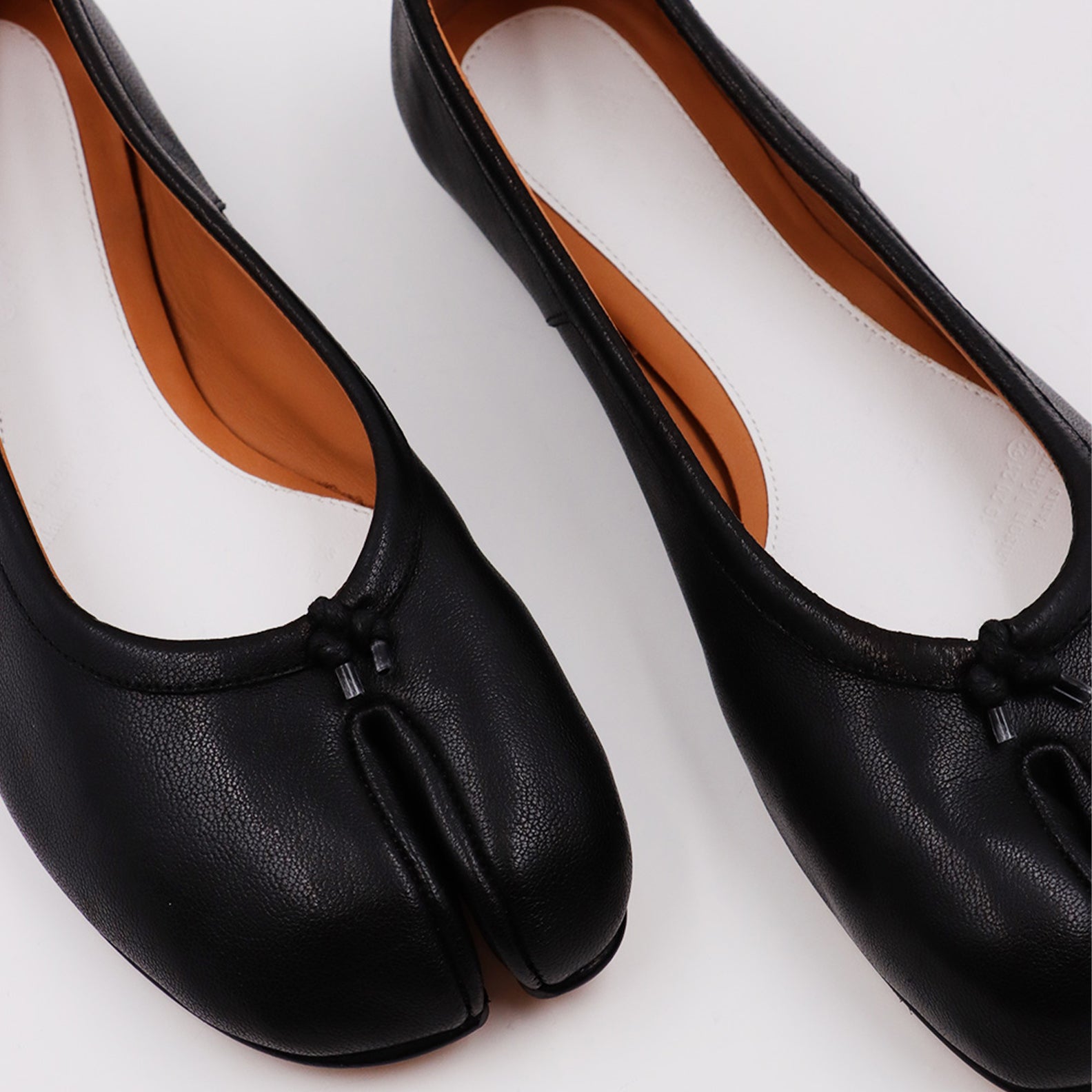 Chaussures plates Ballerines Tabi Maison Margiela Noir Femme