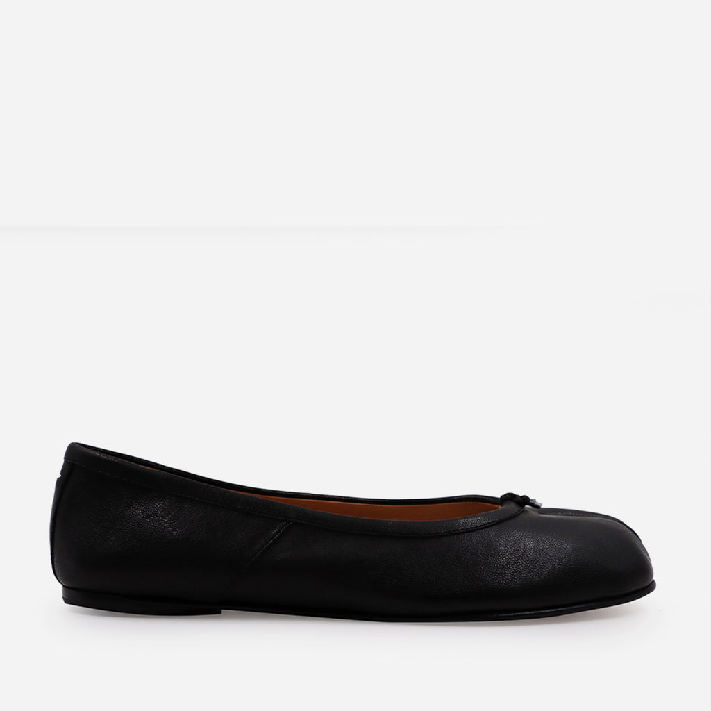 Flache schuhe Ballerines Tabi Maison Margiela Schwarz Femme