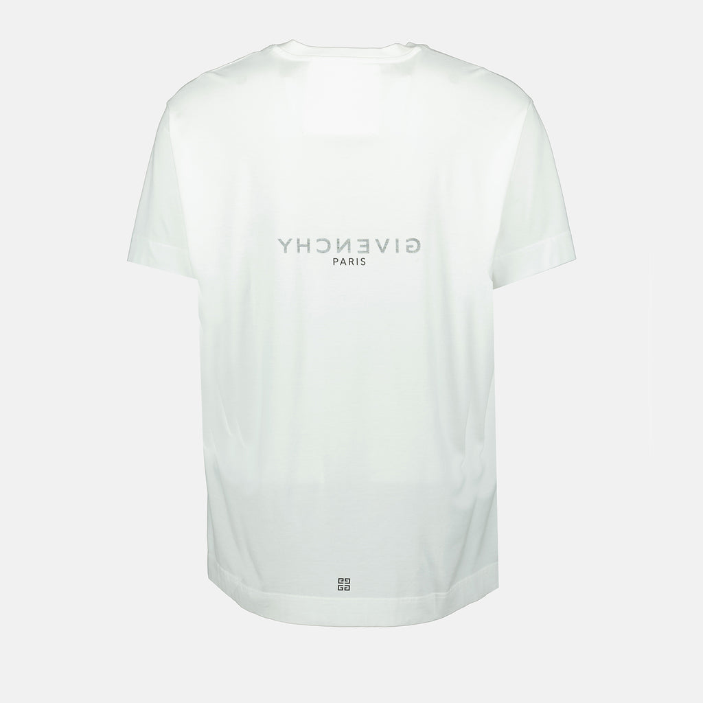T-shirts T-shirt à logo Givenchy Blanc Homme