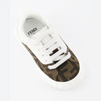 Zapatos Baskets FF Fendi Marrón Niños