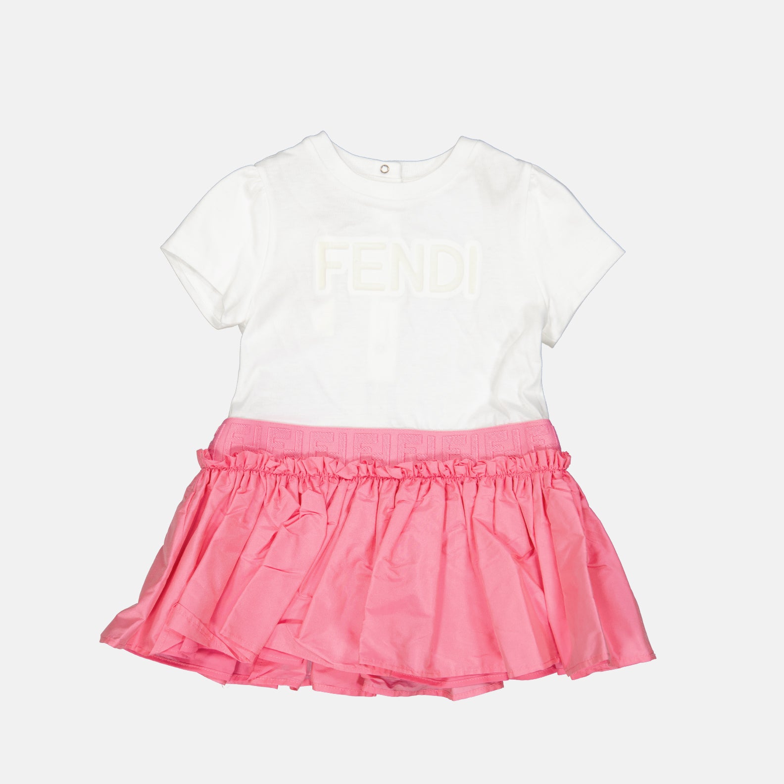 Vêtements Robe Fendi Roma Fendi Rose Enfants