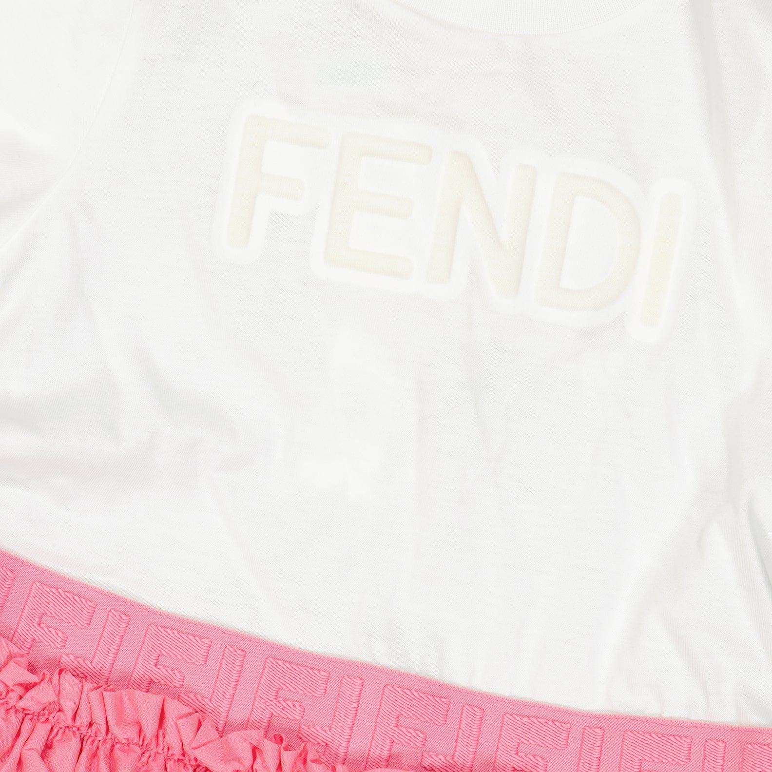 Vêtements Robe Fendi Roma Fendi Rose Enfants