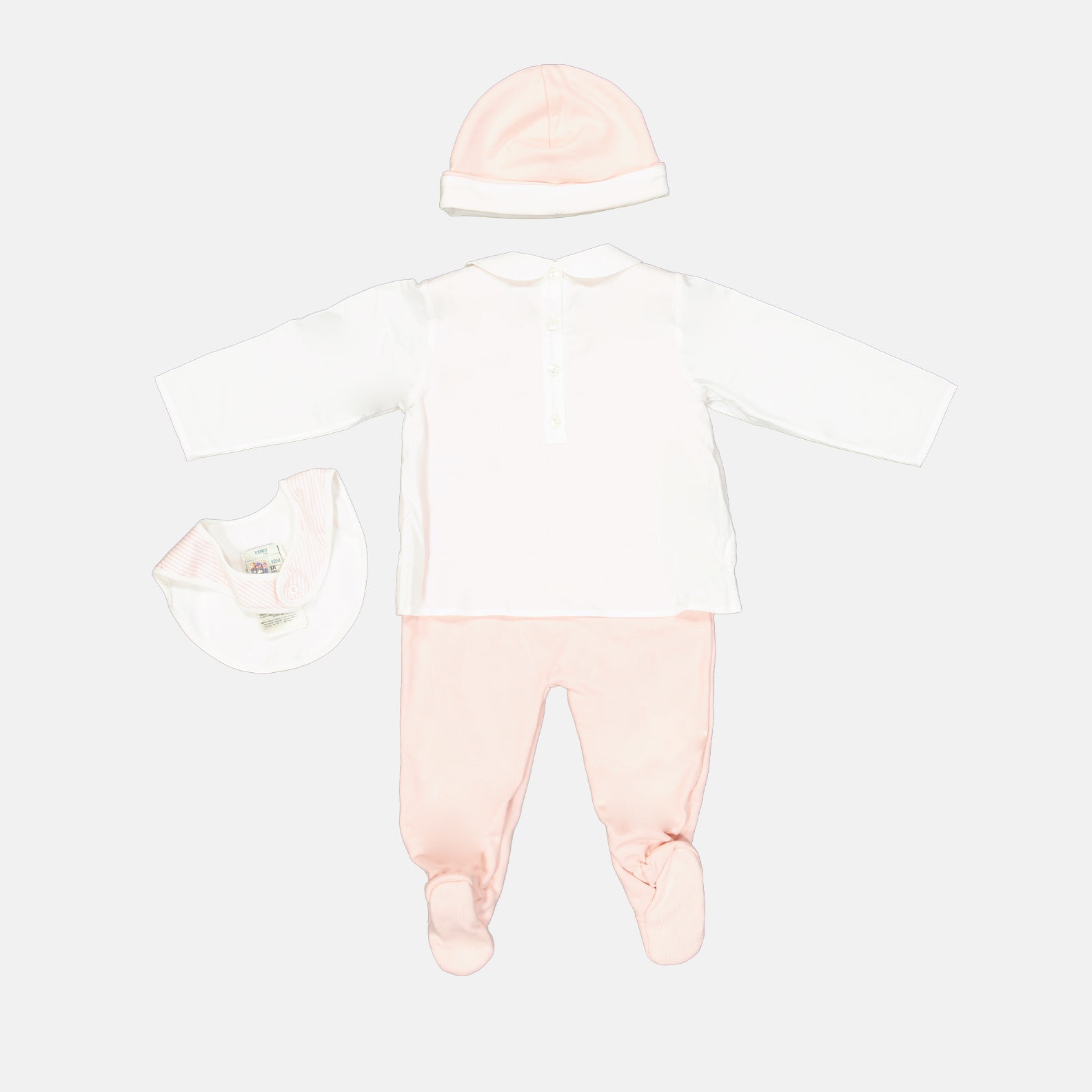 Vêtements Ensemble rose et blanc Fendi Rose Enfants