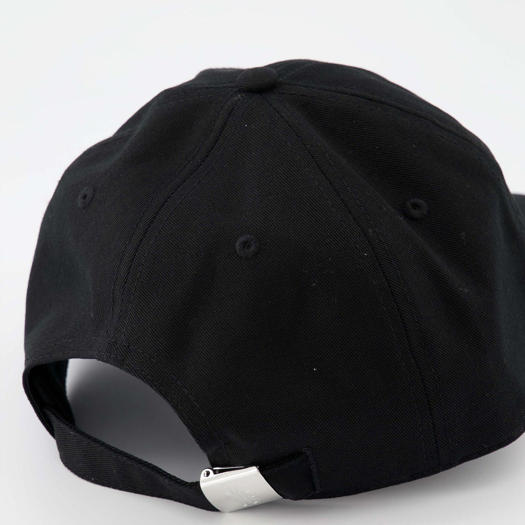Chapéus, bonés e gorros Casquette à double logo Moncler Preto Homme