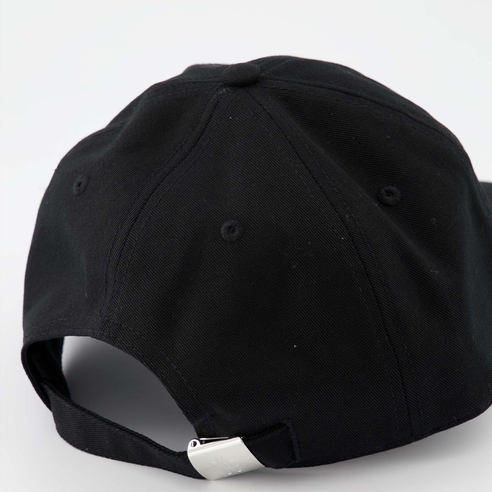 Chapéus, bonés e gorros Casquette à double logo Moncler Preto Homme
