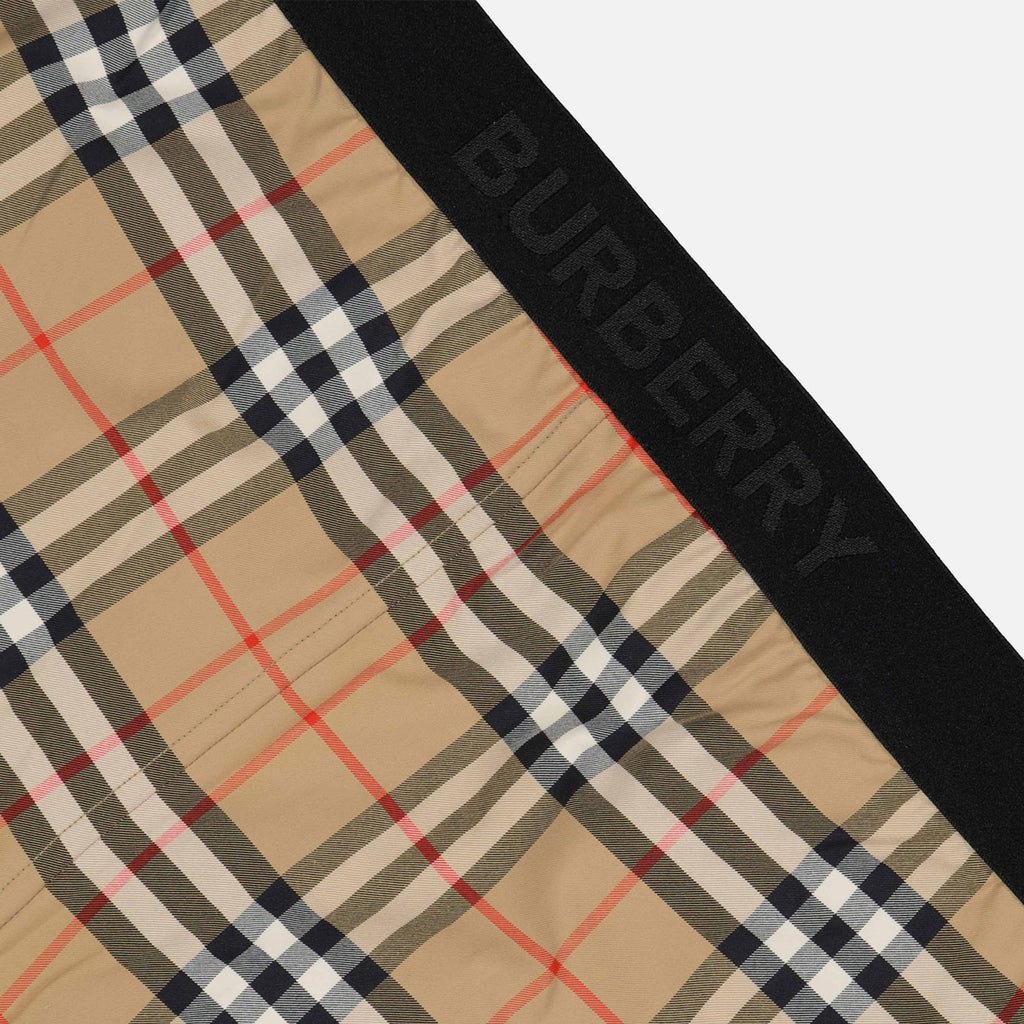 Pantalons Legging à carreaux Burberry Marron Femme