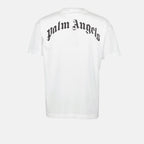 T-shirts T-shirt Bear Palm Angels Blanc Homme