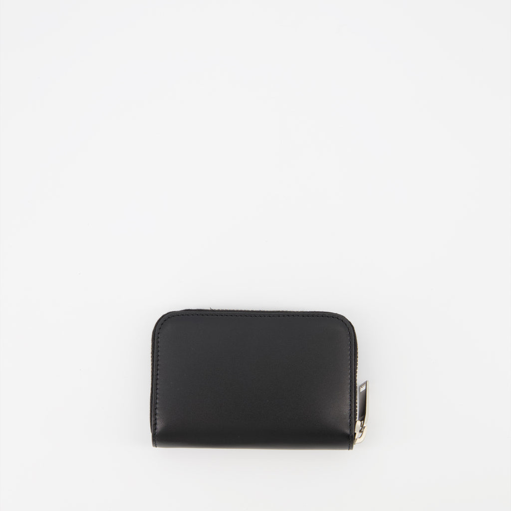 Small leather goods Cassandra wallet Saint Laurent Black Man