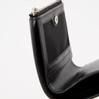 Kleine lederwaren Portemonnaie Cassandre Saint Laurent Schwarz Homme