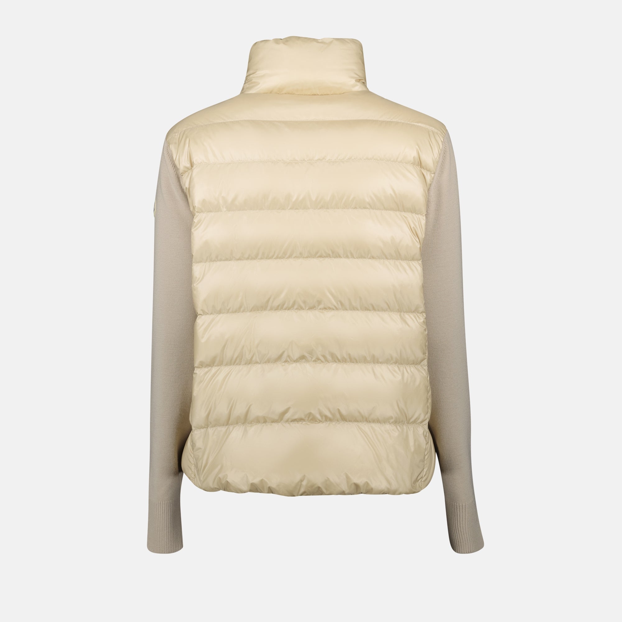 재킷 Veste bi-matière matelassé Moncler 베이지 Femme