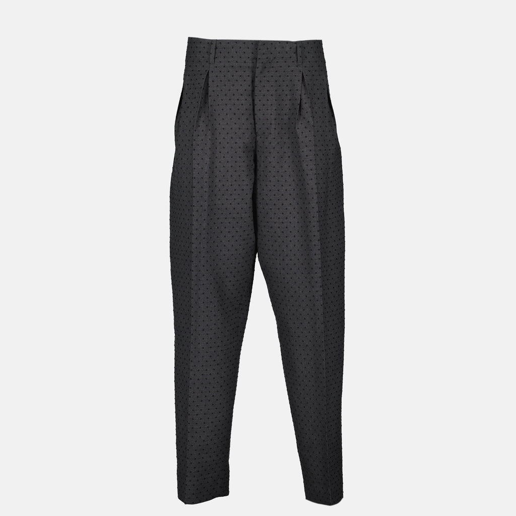 Pantalons Pleated Pants Dior Gris Homme