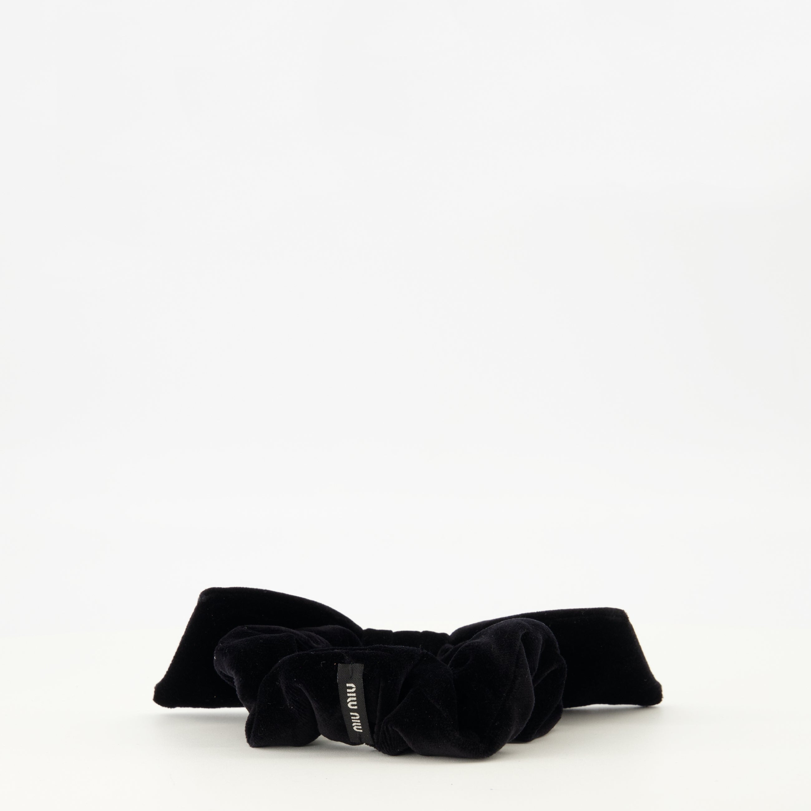 Black Velvet Scrunchie Miu Miu - Women – myCompañero display picture 1