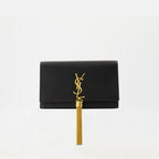 Sacs bandoulière Sac Kate Chain Saint Laurent Noir Femme