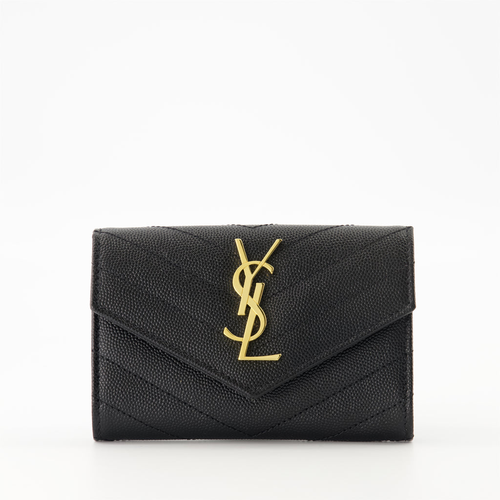Image of the Cassandre wallet from the Saint Laurent brand for Women - Autumn-Winter 2025 - Front View