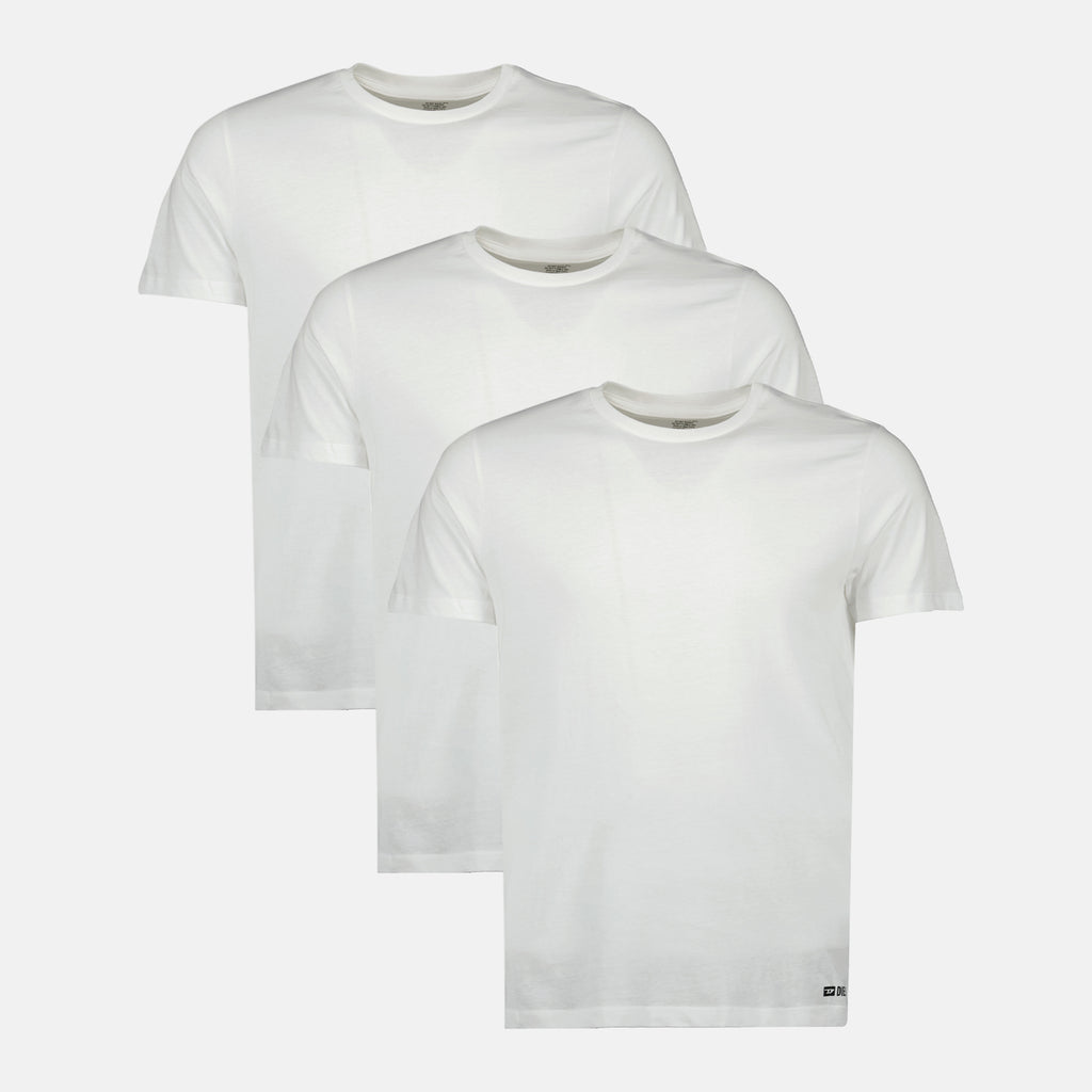 Ropa interior y de casa Conjunto de Tres Camisetas Diesel Blanco Hombres