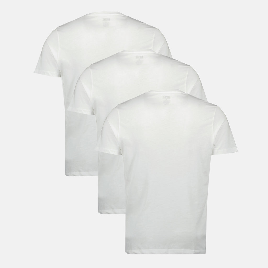 Ropa interior y de casa Conjunto de Tres Camisetas Diesel Blanco Hombres