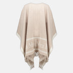 Vestes Poncho en laine beige Max Mara Beige Femme