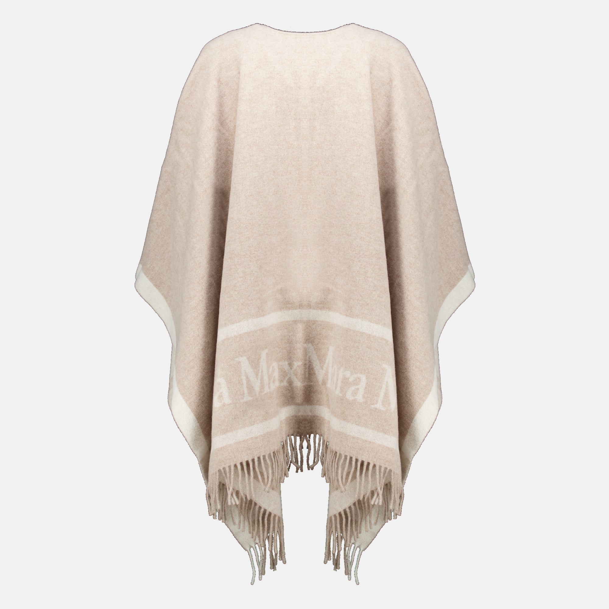 Vestes Poncho de Lã Bege Max Mara Beige Femme