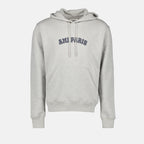 Sweatshirts Sweat à capuche à logo Ami PARIS Gray Unisex