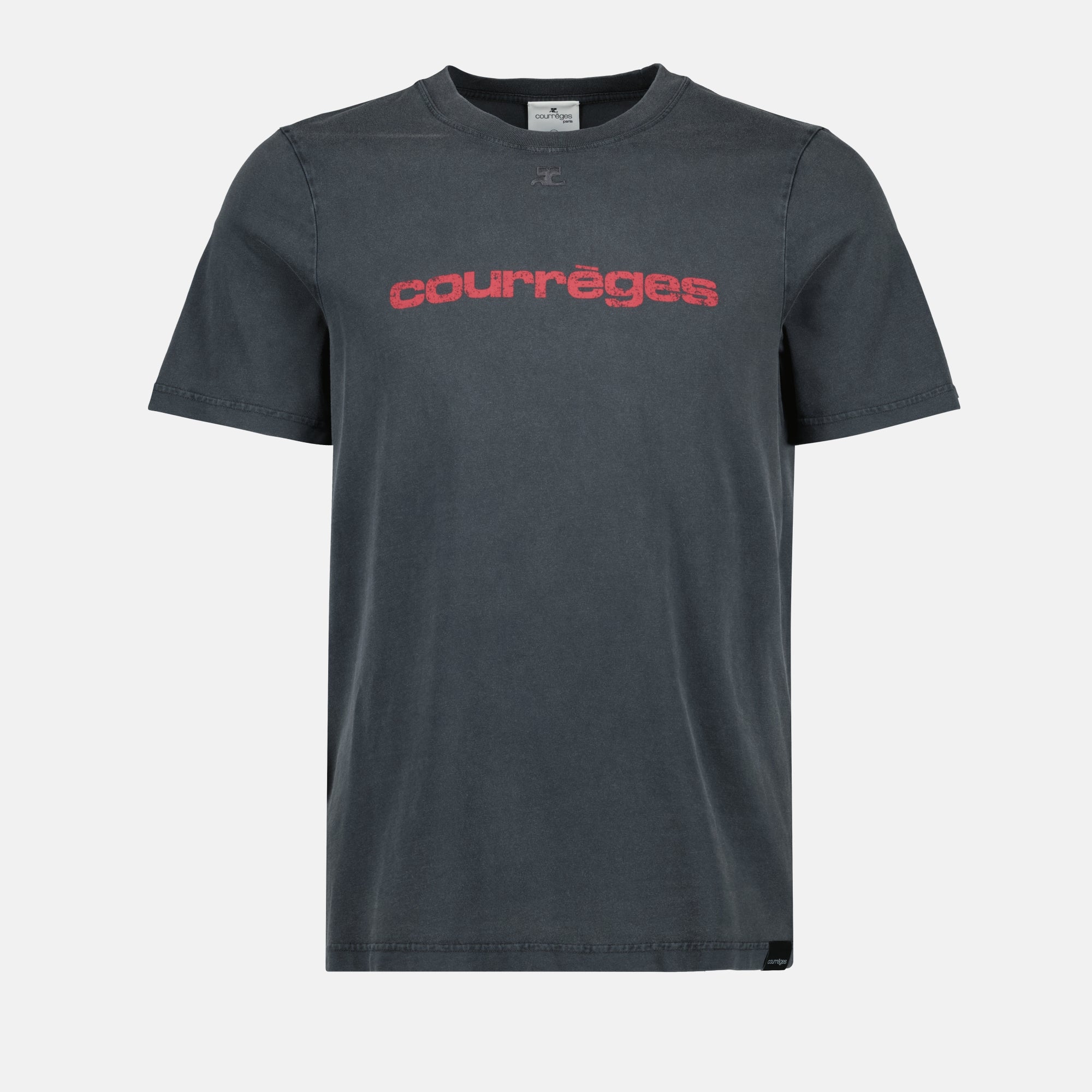 T-shirts AC Printed T-shirt Courrèges Gray Homme
